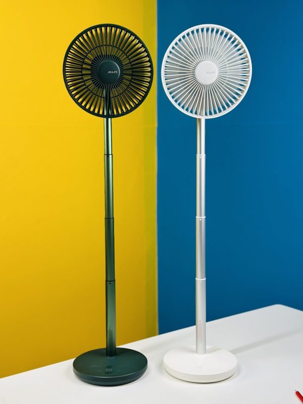JISULIFE FA13P Rechargeable Desk Fan 8000mAh- Green Color - Image 2