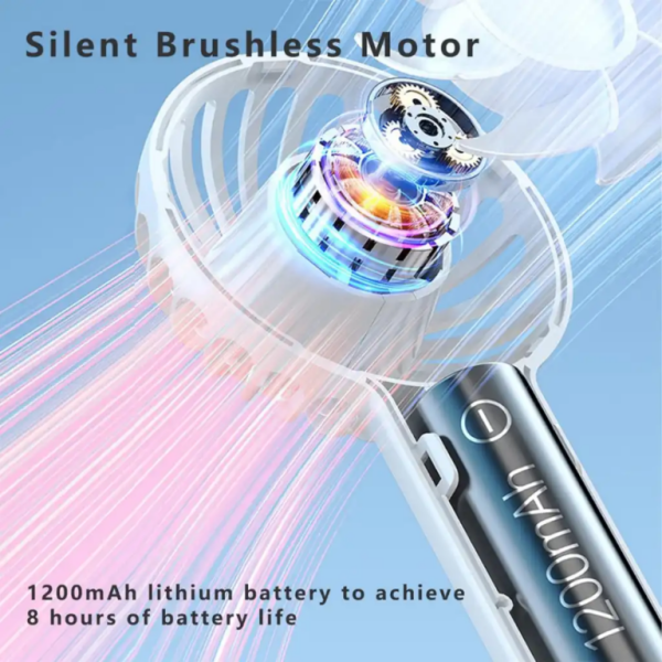 WiWU Wi-FS08 Handheld Fan - Image 2